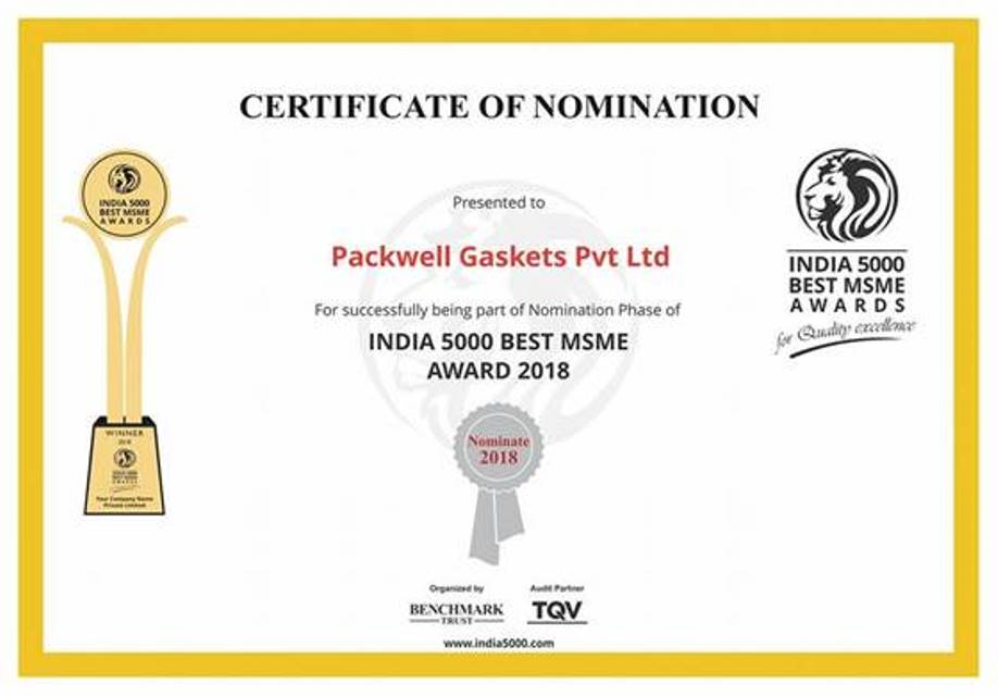 India 5000 Best MSME Award