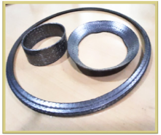 Graphite Shim Knitted Gaskets